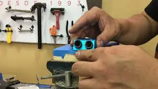 Como usar la plantilla para tornillos ocultos