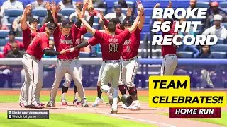 Broke Joe DiMaggio MLB 56 Hit Streak Record With A Home Run PS5 MLB The Show