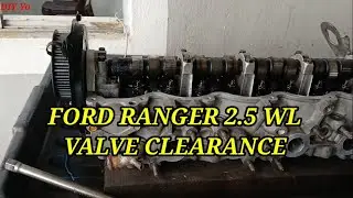 Регулировка зазора клапанов Ford Ranger 2.5 WL