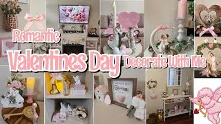 🩷🌿ROMANTIC VALENTINES DAY DECORATE WITH ME! 💌💝 PART 1