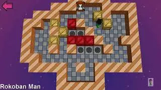 Boxxle II Level 95 Played on Rokoban for Windows
