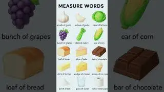 #shorts #english Measure Words #read and repeat 🙏🙏👩&zwj;💻📚