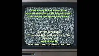 eSafety  - Mental Health and Screen Time