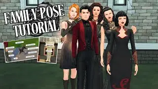 Family Pose Pack Tutorial | The sims 4 Tutorials