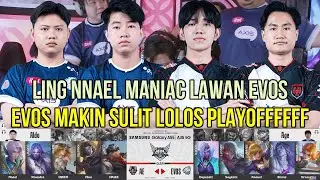 LING NNAEL MANIAC ! EVOS GLORY VS ALTER EGO GAME 1