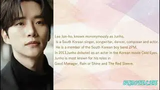 Lee Junho Profile and Fact