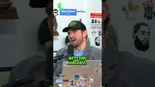 Chris Is Betting Hockey & It's Hard To Hide
