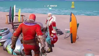 Где найти NPC лейтенанта Винтера в Fortnite, 7 глава, 1 сезон (Зимний фестиваль)
