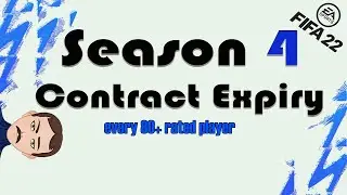 FIFA 22 CONTRACT EXPIRY / FREE TRANSFER - Career Mode Season 4