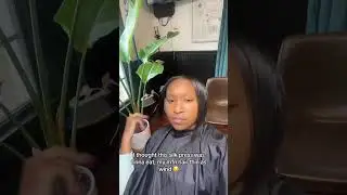 Nah they had to have put a heavy product in her hair 🥴 #wiginstall #atinahair #wigtutorial #wig