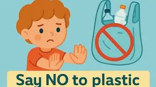 Say NO to Plastic 🌱 | Be kind&ndash; Save Nature! |  Environmental Awareness Video @SaiAaradhana-p2r