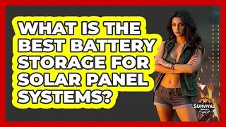 What Is The Best Battery Storage For Solar Panel Systems? - Survival Skills for Everyone