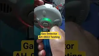 gas detector testing AH-0822 #shorts #gasdetector #gasdetection #fireprevention #electronics #test