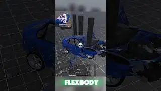 Insane new Crash Game #flexbody #shortsfeed #softbodyphysics #shorts