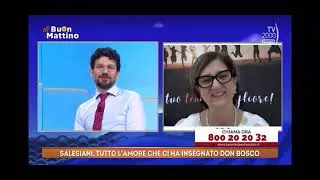 Intervento su TV2000 di Giovanna Coccioli - Coordinatrice Opera Salesiana di Corigliano d'Otranto