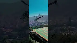 Helicopter taking off,  S&atilde;o Paulo Brazil 🚁 🚁 #shortsfeed #airplanespotting