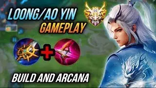 LOONG BEST BUILD FARM LANE | HONOR OF KINGS LOONG BUILD, ARCANA & GAMEPLAY