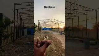 Warehouse #shed #structure #metalart #rooftiles #home