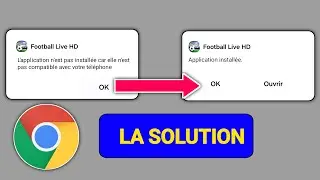 L'application n'est pas install&eacute;e car elle n'est pas compatible avec votre t&eacute;l&eacute;phone