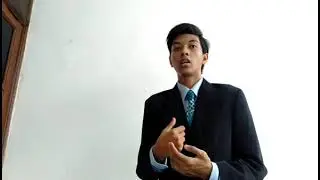 Indonesian Diplomat Presentation at The UN General Assembly