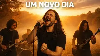Um Novo Dia | Versão Rock #gospel #ia #rockcristão #rock #music #musica #música #metal