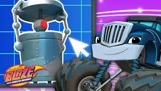 Crusher Builds Robots #2 ! | Games For Kids | Blaze and the Monster Machines