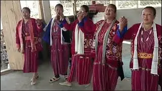 Women's of Rahung Village Dancing at Mani Gompa, Arunachal Pradesh.