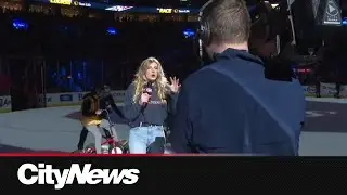 Teen from Laval shines as Habs &lsquo;in-game host&rsquo;
