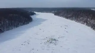 Zalieji ezerai.