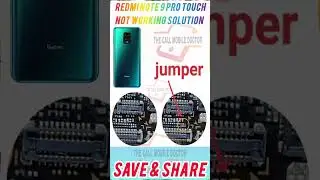 Redmi note 9 pro touch not working. mi note 9 pro Touch not working. #viralvideo