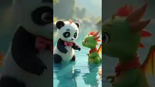 Panda&rsquo;s Journey in Dreamland | A Magical Adventure with a Baby Dragon