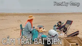 Cắm trại dưới rặng phi lao bên bờ biển | Hải Lĩnh | Thanh Hoá #8
