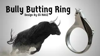 Raw to Refined: ELI RAUZ Rabull Ring Collection #2 Unique Design Handcraft Silver Ring 