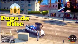 Gabepeixe dando Fuga de Bike! - TeClipei