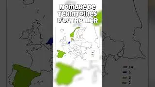 Quel pays europ&eacute;en a le plus de territoires d'outre mer #g&eacute;ographie #outremer #france
