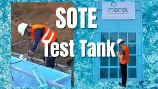 SOTE Test Tank Demonstration | Fine Bubble Diffuser Performance by Mapal