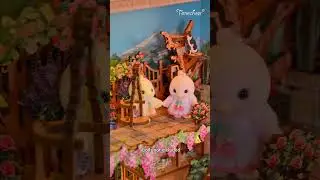 TONECHEER 3D Wooden Puzzle DIY Story Frame Kit (Blossom time)