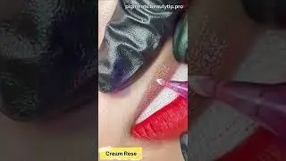 Plump, Luscious Lips with Biotouch's Cream Rose + Strawberry  Pigment