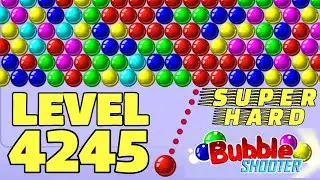 Bubble Shooter Gameplay | bubble shooter game level 4245 | Bubble Shooter Android Gameplay #228