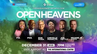 Open Heavens 2025 | PWA, Don Moen, Chevelle Franklyn, Michael W. Smith & Joe Mettle