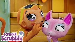 Can You Keep A Secret? 🤫 Crayola Scribble Scrubbies | Cartoons for Kids