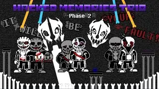 Undertale | Hacked Memories Trio (Phase 2) | Battle Animation