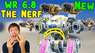 NEW 6.8 UPDATE LIVE! Hawk Nerf & Rebalance War Robots Gameplay WR