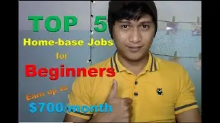 How to earn money online Ep. 1 | Top 5 Homebase Jobs for Beginners