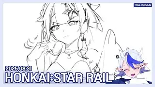 Speed Art 4x: Malyn's Drawing Broadcast 2025.08.31 / Honkai: Star Rail