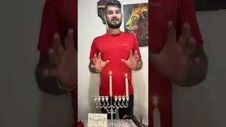 Lighting the candles - Hanukkah - BASIC TUTORIAL