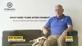 Lieutenant Colonel Pat Burns, talking about the charity Care After Combat support military veterans