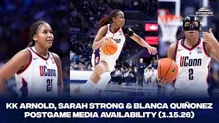 KK Arnold, Sarah Strong & Blanca Quiñonez Postgame Media Availability - 1.15.26