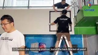 How to install Ribbon LED Screen by CANBEST APRO R Series P10--5 Years Warranty