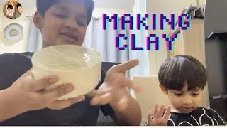 DIY Craft Challenge! Can Najih & Noah Make The Best Modeling Clay? 🎨
